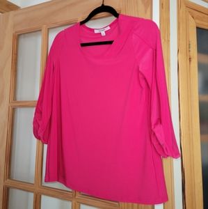 Simpli twisted sleeve tunic.  NWOT.